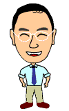 知的財産の専門家　西川幸慶の似顔絵